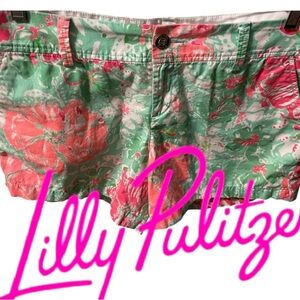 Lilly Pulitzer The Callahan Shorts size 14
EUC